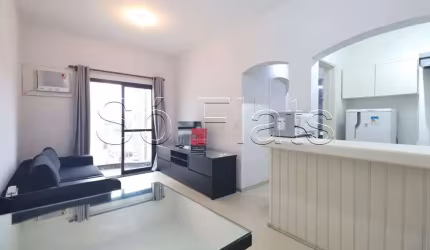 Flat  The First Full disponível para venda com 42m², 01 dormitório e 01 vaga