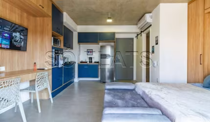 Residencial On Melo Alves, Studio disponível para venda com 34m², 1 dormitório e 1 vaga