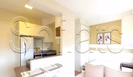Residencial Aquarela Bela Vista, apto disponível para locação com 26m² e 01 dormitório