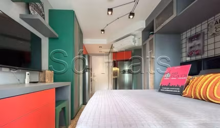 Setin Downtown São Luís, studio disponível para locação com 22m², 01 dormitório e 01 vaga de garage.