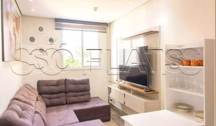 Flat no Blue Tree Santo André contendo 43m², 1 dormitório e 1 vaga, disponível locação no Centro.