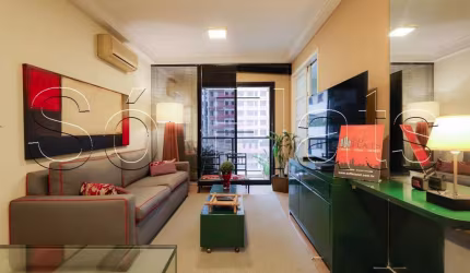 Flat Moema Comfort Pintassilgo, Apartamento disponível para venda com 50m², 1 dormitório e 1 vaga