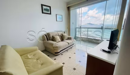 Res Biarritz, apartamento com vista para o Mar, disponivel para venda com 80m² e 2 dormitórios