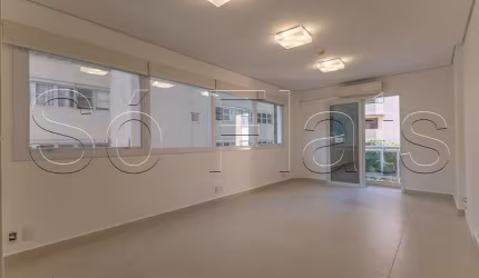 Sala Comercial Prize Hall, disponível para locação contendo 30m² e 1 vaga de garagem, nos Jardins.