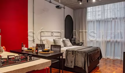 Edifico Copan, Studio disponível para venda com 30m² e 1 dormitório