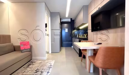 Residencial Hit Itaim, apto disponível para locação, contendo 30m² e 1 dormitório