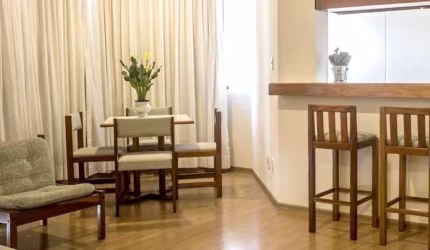 Flat Baden Baden 54m² 1 dorm, 1 vaga para investir ou morar no Campo Belo.