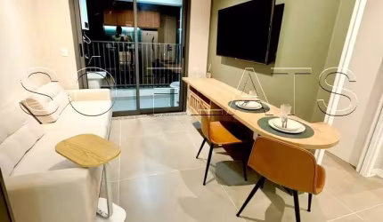 Residencial Kronos, flat disponível para locação contendo 30m², 1 dormitório e 1 vaga de garagem.