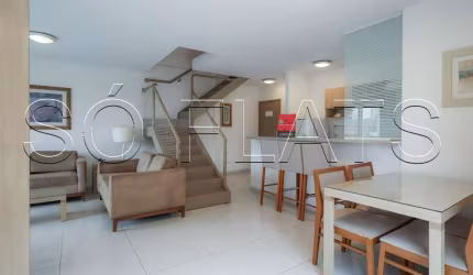 Res Home Paulista, apartamento Duplex disponível para venda com 65m², 2 dormitórios e 2 vagas