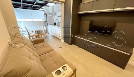 VN Gomes de Carvalho, Apartamento Duplex disponível para venda com 60m², 1 dormitório e 1 vaga