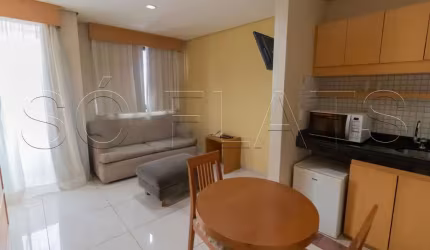 Flat Santana Gold, disponível para venda com 33m², 1 dormitório e 1 vaga de garagem