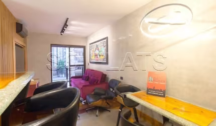 Flat London disponível para locação a 2 quadras da Av Paulista, próx ao Metro e ao Prédio da Gazeta.