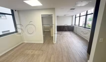 Conjunto Comercial Beka, disponível para locação contendo 103m² e 2 vagas de garagem.