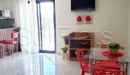 Flat disponível para locação no Space Valley contendo 48m², 01 dormitório e 01 vaga de garagem.