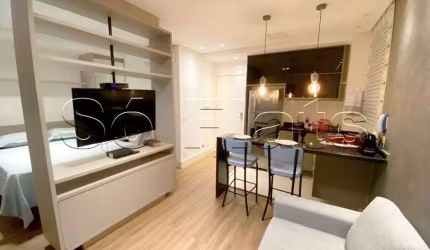 ADD Nova Berrini, apto disponível para locação contendo 33m², 1 dormitório e 1 vaga.