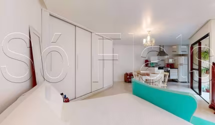 Residencial Meridien, apartamento com 60m², 1 dormitório e 2 vagas de garagem