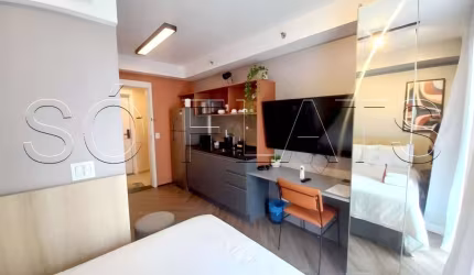 Studio disponível para locação em Moema próximo ao Parque do Ibirapuera e Avenida Indianópolis.