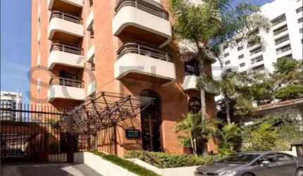 Flat no Itaim Bibi  para venda com 1 dormitório e 1 vaga  45m²