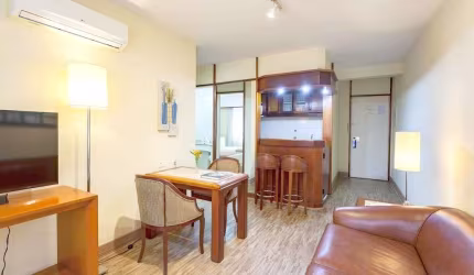 Flat La Residence Itaim disponível para venda com 02 dormitórios, 70m² e 02 vagas de garagem