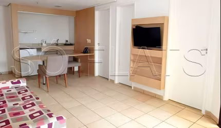 Flat Summit Suites Santos disponível para venda com 47m², 01 dorm e 01 vaga de garagem