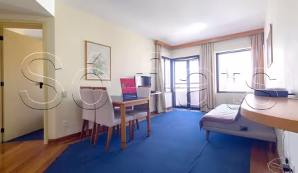 Apartamento totalmente mobiliado com  02 dormitórios para investimento.