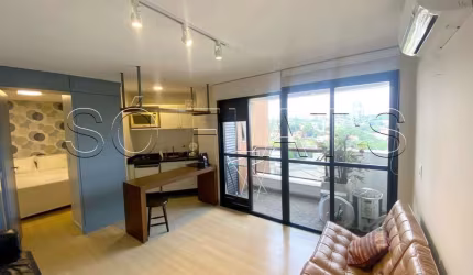 Flat Transamérica Higienópolis Classic disponível para venda com 39m², 01 dorm e 01 vaga de garagem
