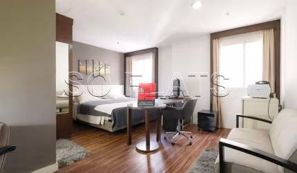 Flat Wyndham São Paulo Paulista disponível para venda com 27m², 1 dormitório e 1 vaga de garagem