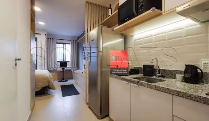 Studio Today Moema, flat disponível para locação com 29m² e 01 dormitório.