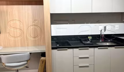 Residencial Limited Pinheiros, apto disponível para locação contendo 35m² e 01 dormitório.