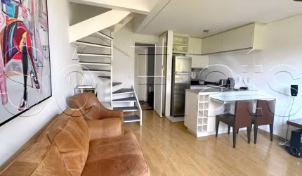 Flat no Residencial Urbanos Duplex com 50m², 1 dormitório 1 vaga de garagem disponível para locação.