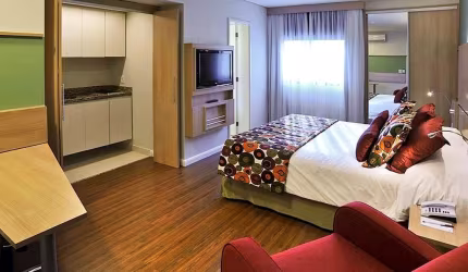 Flat Nações Unidas, disponível para venda com 27m² e 01 vaga de garagem