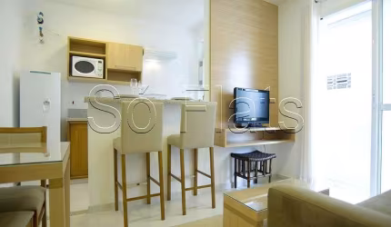 Res Home Paulista, apartamento disponível para venda com 34m², 1 dormitório e 1 vaga