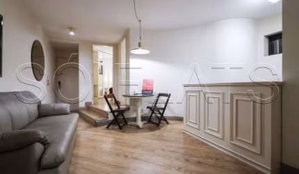 Apto no Paulista Wall Street disponível para locação com 49m², 1 dormitório e 1 vaga nos Jardins.
