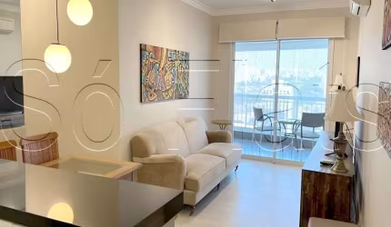 Apto disponível para locação contendo 75m² com 2 dormitório e 2 vagas de garagem no Brooklin.