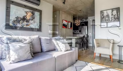 Lindo Residencial Maxhaus Itaim disponível para locação com 70m², 1 dormitório e 2 vagas de garagem.