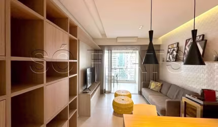 It Style Home, apto disponível para locação contendo 60m², 1 dormitório e 1 vaga de garagem.