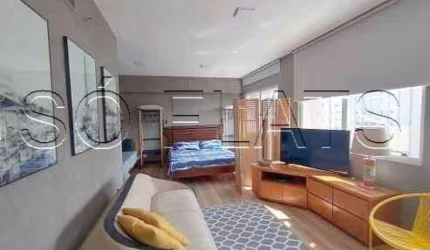 Flat Mercure SP Bela Vista disponível para venda com 40m², 2 dormitórios e 1 vaga de garagem