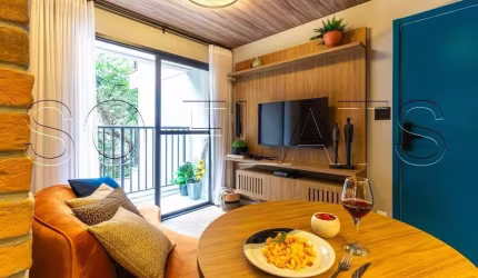 Studio Today Augusta, apartamento disponível para locação com 40m² e 2 dormitórios.