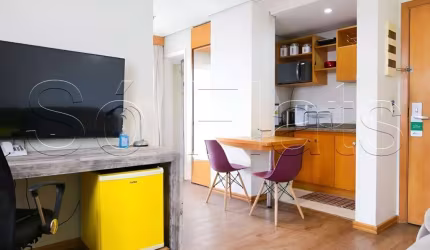 Apto no Blue Tree Santo André contendo 47m², 1 dormitório e 1 vaga, disponível locação no Centro.