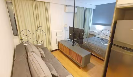 Flat Mercure Vila Olimpia disponível para venda com 25m², 01 dormitório e 01 vaga