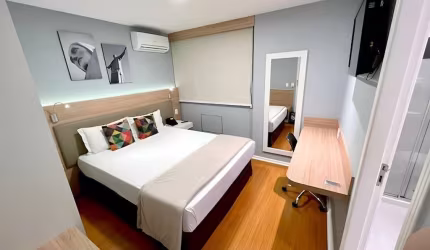 Rio Hotel by Bourbon Curitiba Batel, apto disponível para venda com 20m² e 1 dormitório