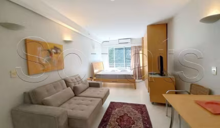 Flat American Loft disponível para venda com 32m², 1 dormitório e 1 vaga de garagem