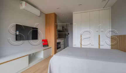 Residencial Grand Vitrali, studio disponível para locação contendo 25m² e 1 dormitório.