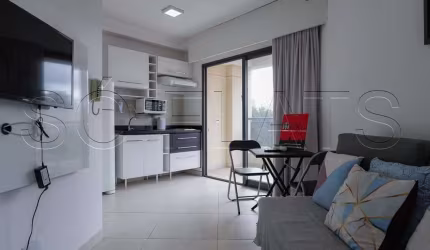 Residencial Charlie Faria Lima, disponível para locação com 31m², 1 dormitório e 01 vaga.