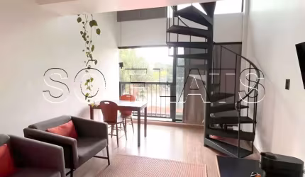 Flat Park Lane disponível para locação com 40m², 01 dormitório e 01 vaga de garagem