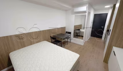 Studio de 24m² com 1 dormitório, sem vaga de estacionamento no Brooklin.