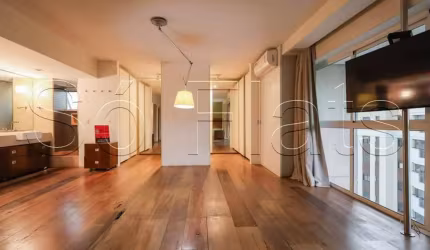 Blue Loft na Vila Nova Conceição com 1 dorm e 2 vagas disponível para locação