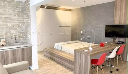 Line Up, flat no modelo studio disponível para locação com 35m², 1 dormitório e 1 vaga