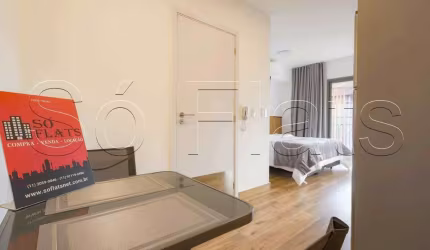 Apartamento 33m²  totalmente mobiliado para locação no Paraíso.