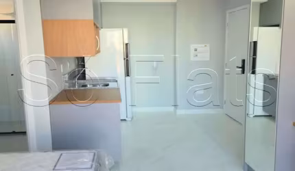 Lindo apartamento tipo studio mobiliado no Brooklin para locação com 26m²